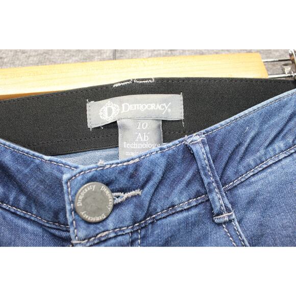 Democracy Ab Technology Boot cut Jeans Size 10 Blue - Picture 3 of 5